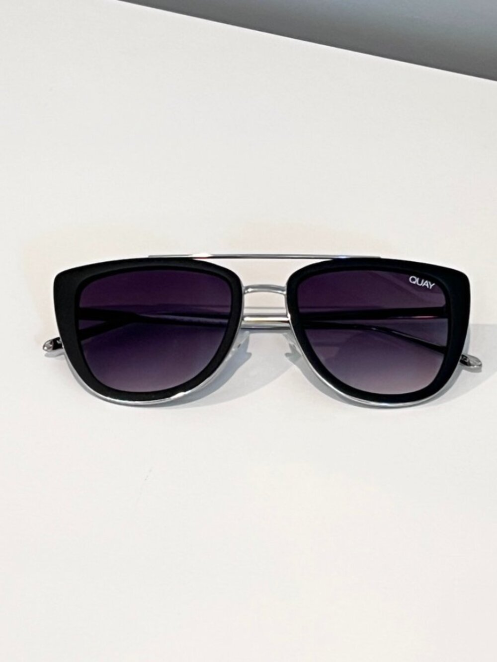 Quay Australia Black Frame Sunglasses